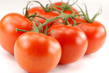 six tomatoes