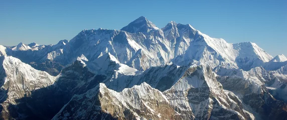 Papier Peint photo Lavable Népal Mont Everest