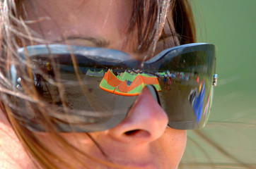 close up sunglasses