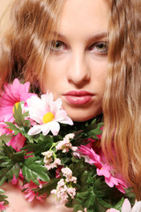 beautiful blond woman