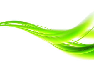Fototapeta na wymiar grüne abstrakte welle