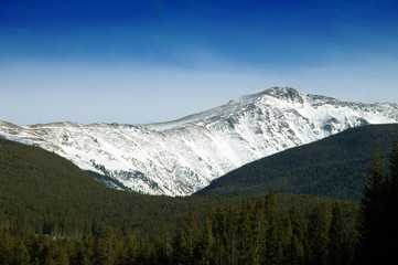 Fototapeta premium Colorado Mountains In Winter