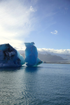 icebergs, iceland