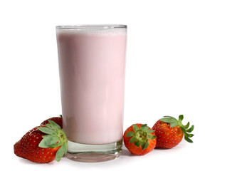 strawberry milk shake