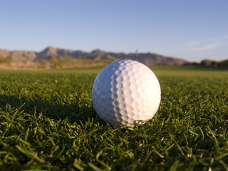 golf ball on phoenix golf course