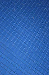 blue windows pattern