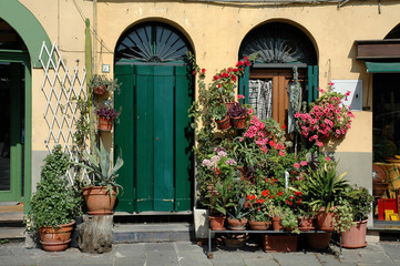 storefront in lucca, italy