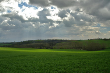 perçée dans le ciel