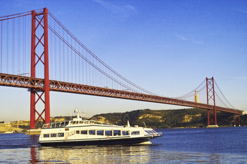bridge and boat