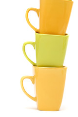 stack of coffee cups