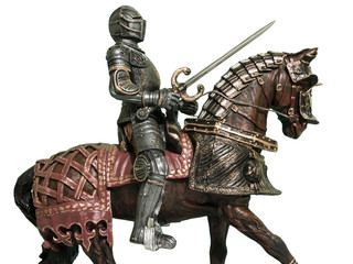 knight on horseback