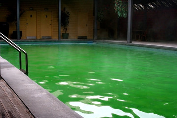 green mineral spa