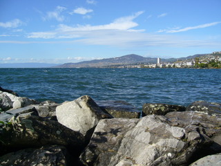 Fototapeta na wymiar Lake Geneva
