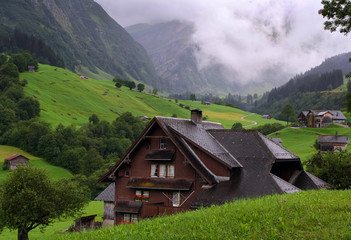 mountain chalet