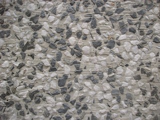 grey and white stone chips