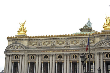 Fototapeta na wymiar opera house in paris france