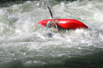 extreme sports - kayak