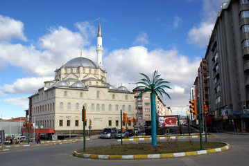 Fototapeta na wymiar new mosque