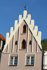 Fototapeta na wymiar funny looking house in bavaria,