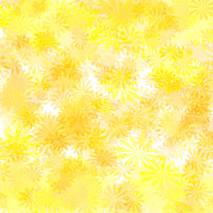 yellow flower gift wrap