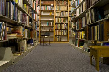 bookstore aisle