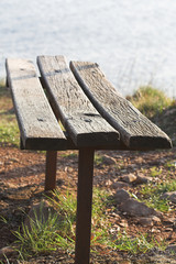 Fototapeta premium little bench for rest