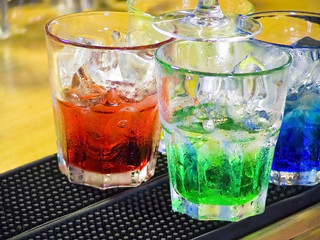 colorful cocktail