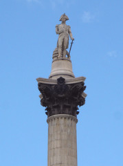 nelsons column - trafalgar square, london