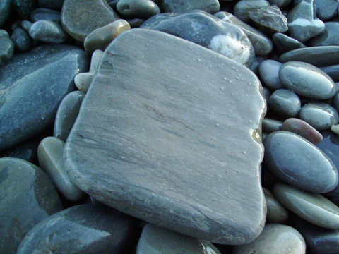 plage et galet