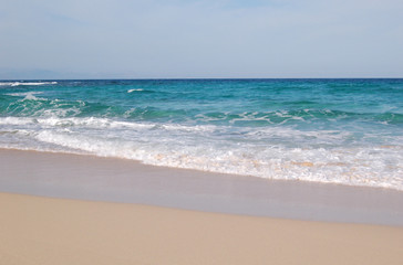 Fototapeta na wymiar piasek i ocean