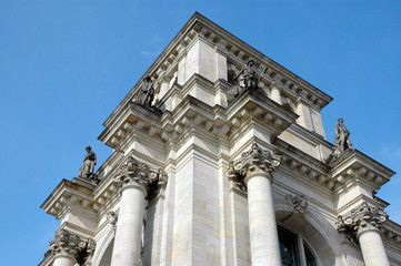 reichstag building in berlin, germany