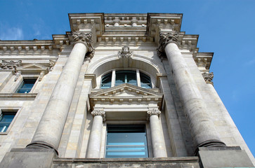 reichstag building in berlin, germany