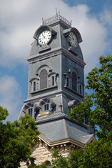 courthouse clock tower