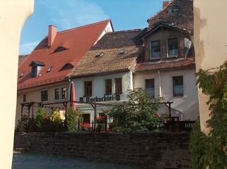 eisleben, häuserzeile