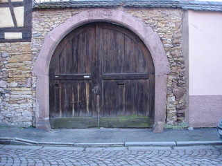 portail d'une propriété de turckheim