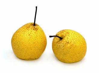 two yello pears