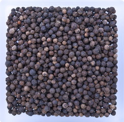 nah aufnahme schwarzer pfeffer