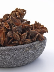 nah aufnahme stern anis