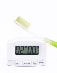 toothbrush and timer