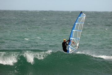 sur la vague