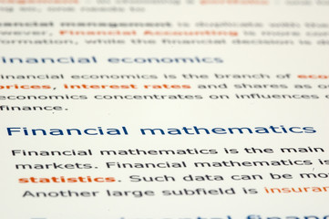 Fototapeta premium financial news and documentation