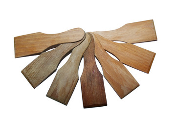 spatules en bois