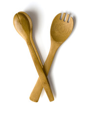 tongs and fork