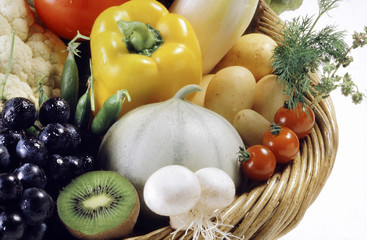 panier de fruits et legumes