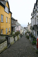 steps in a village street