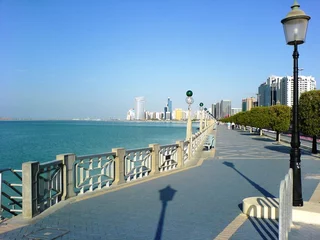Foto auf Acrylglas Mittlerer Osten Abu Dhabi Corniche