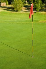 Obraz premium flag and hole