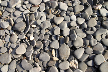 beach stones background.