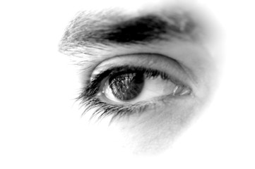 Fototapeta premium ojo masculino