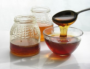 colours of various honey